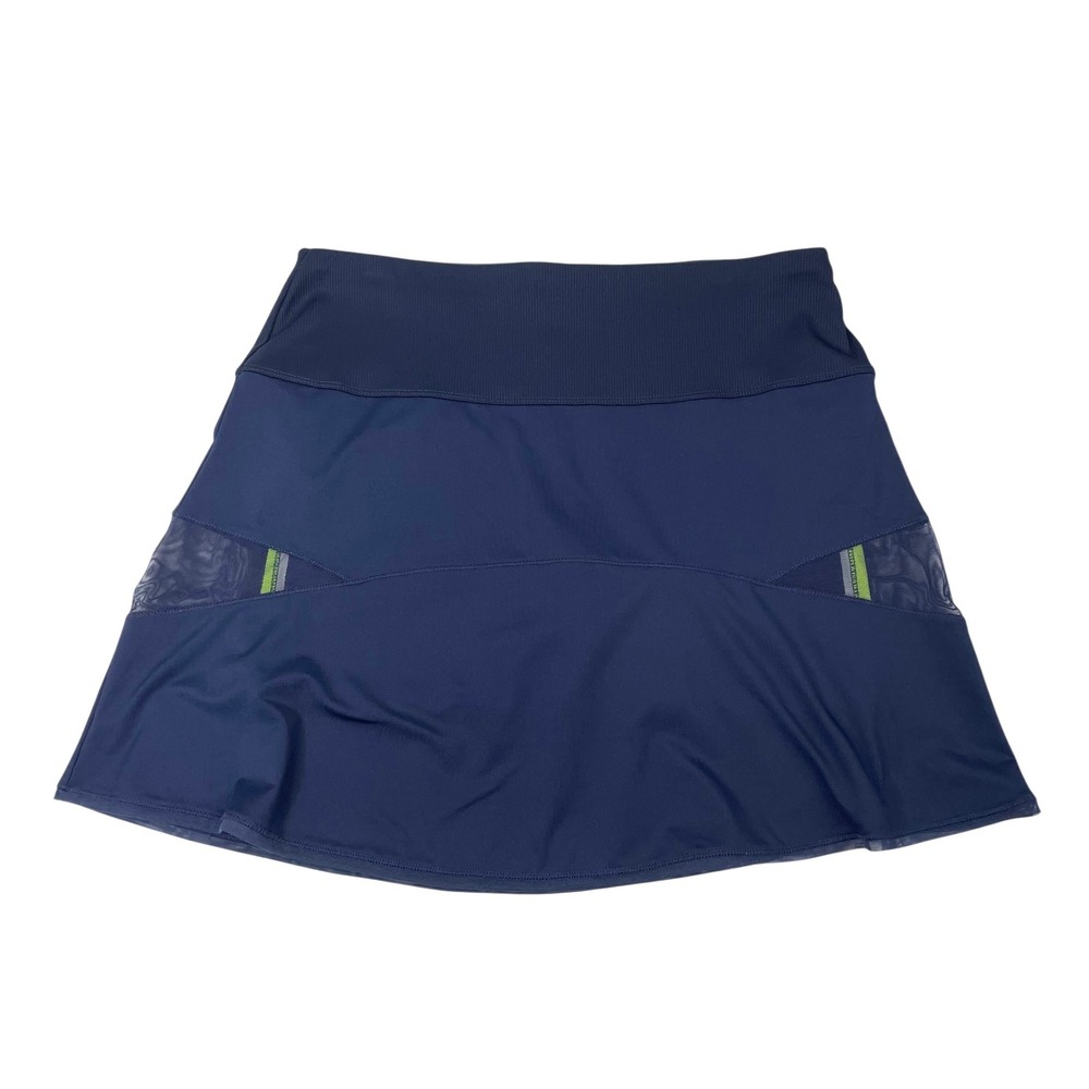 Lucky in Love a line mesh details skorts skirt Size L‎ navy blue pickleball